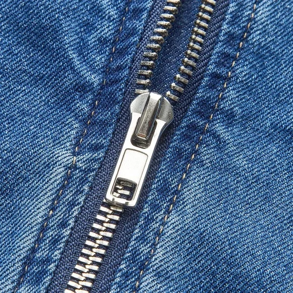 Commense Classic Blue Denim Midi Dress - Picture 6 of 6